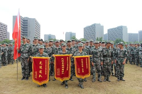 领奖后